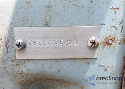 1953 Packard Clipper z USA, uszkodzony, nr VIN 2662KD6820